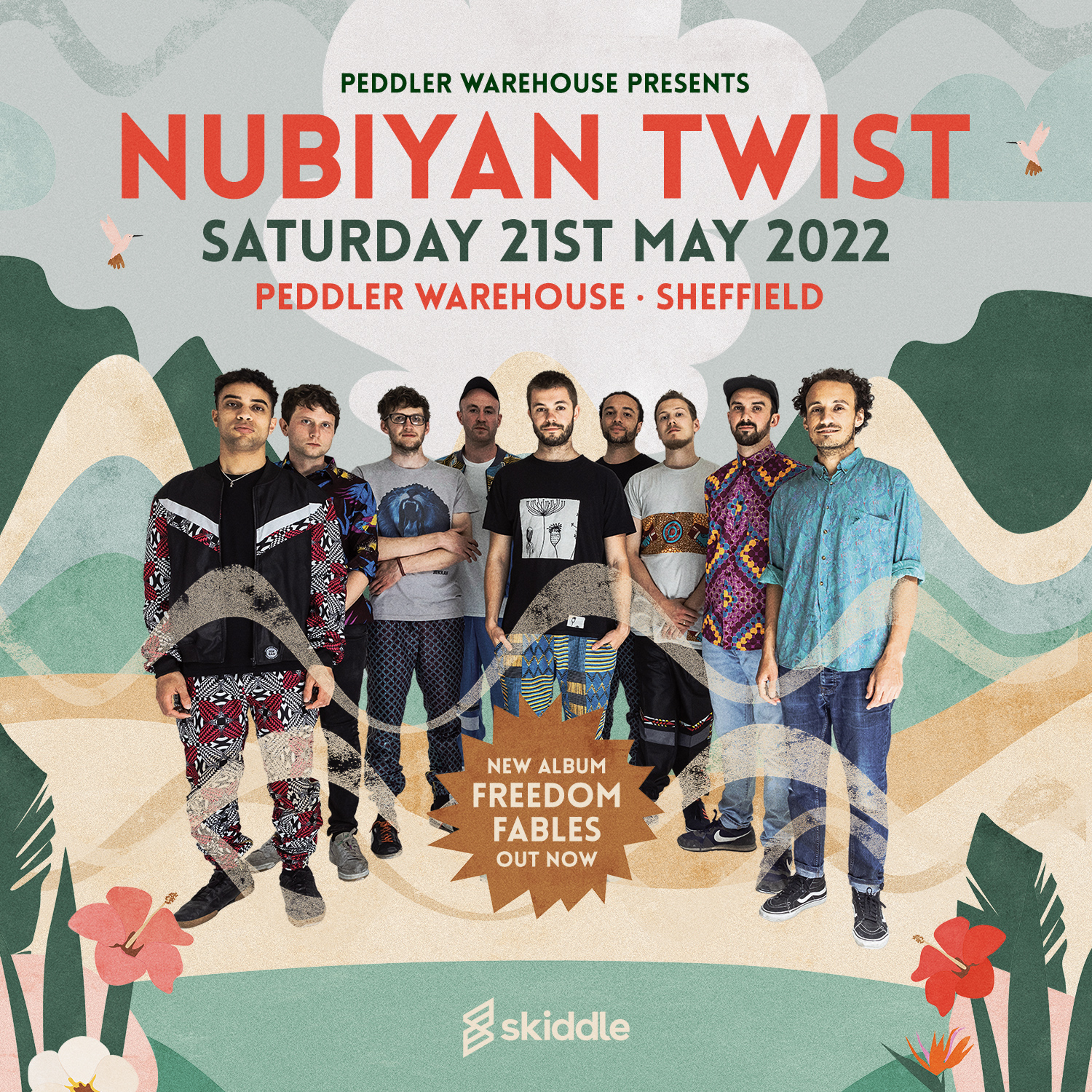 Peddler Warehouse Presents Nubiyan Twist Live